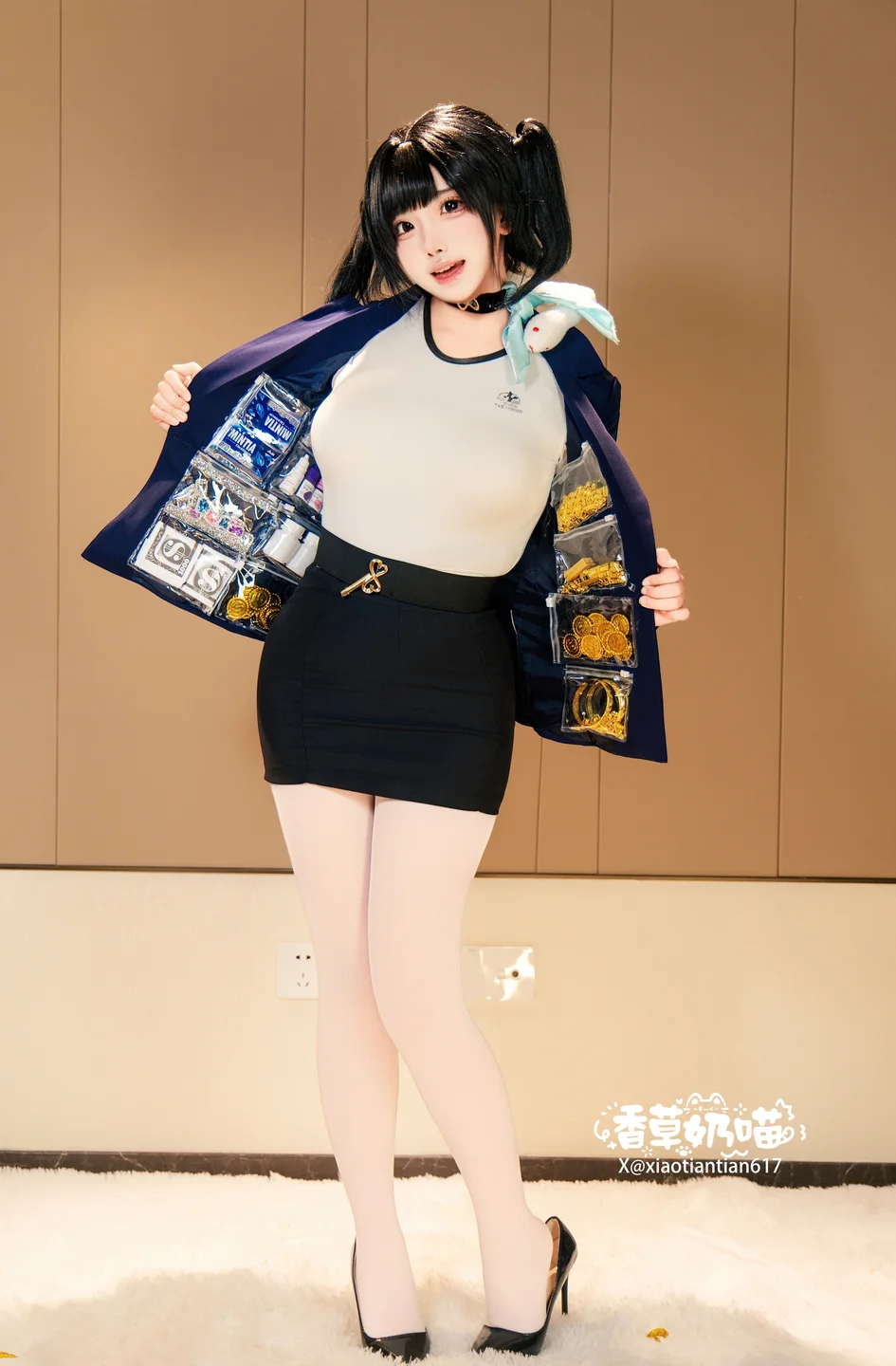 香草奶喵 - No.005 索拉 [136P,22V-2.36GB] tg@simisebaisi 【丝足阁】038.webp